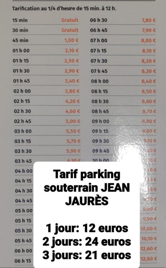 Studio Non Fumeur 38M2 Calme, Confort, Ascenseur Béziers Eksteriør billede